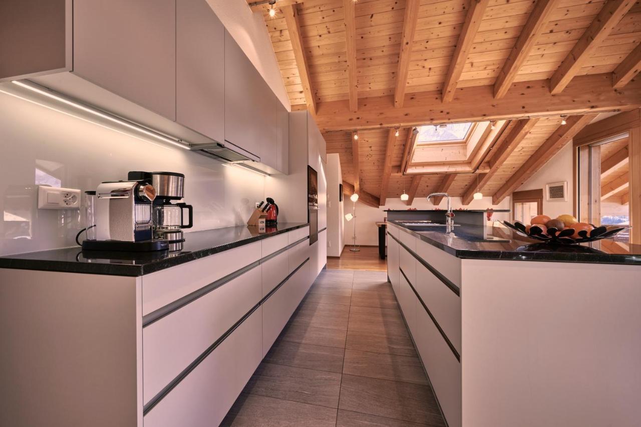 Chalet Bergfrieden Penthouse Wengen Exterior foto